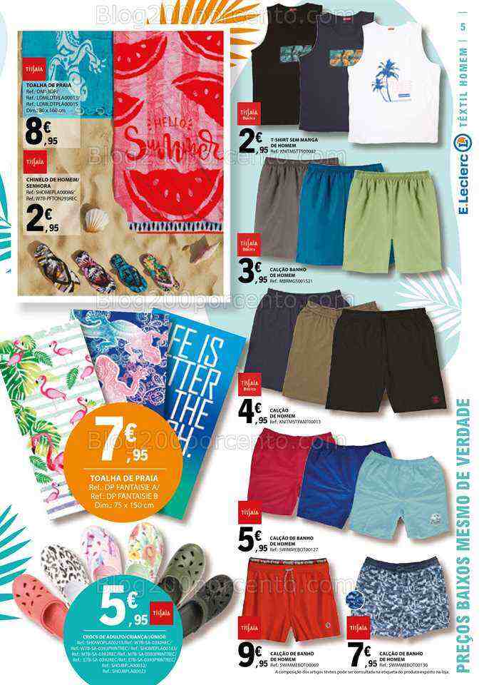 Antevisão Folheto E-LECLERC Promoções de 20 junho a 2 julho