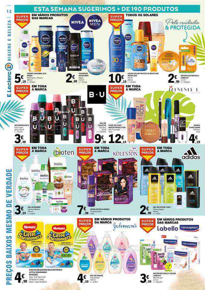 Antevisão Folheto E-LECLERC Promoções de 20 junho a 2 julho