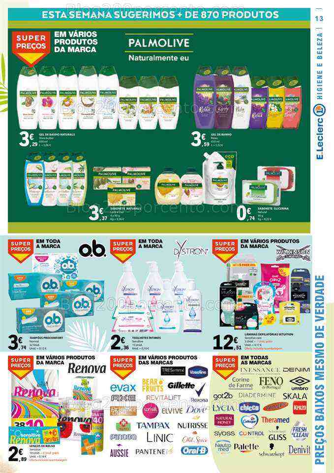 Antevisão Folheto E-LECLERC Promoções de 20 junho a 2 julho