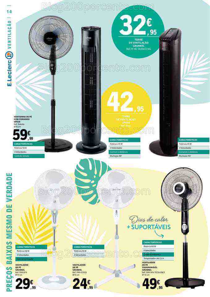 Antevisão Folheto E-LECLERC Promoções de 20 junho a 2 julho