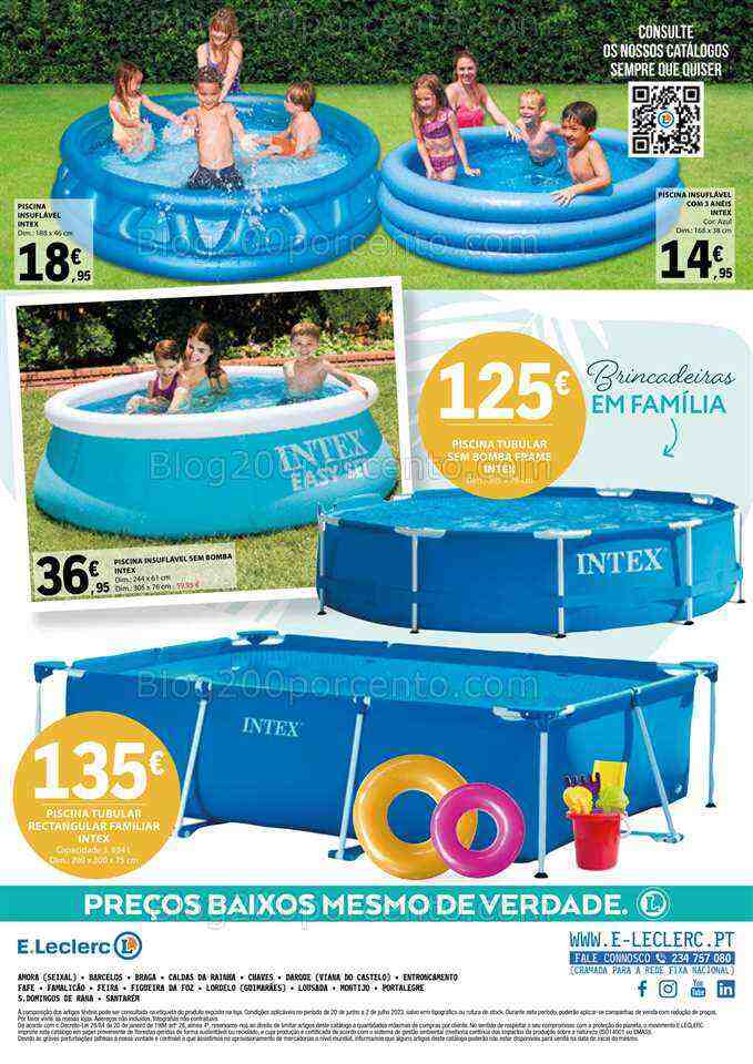 Antevisão Folheto E-LECLERC Promoções de 20 junho a 2 julho