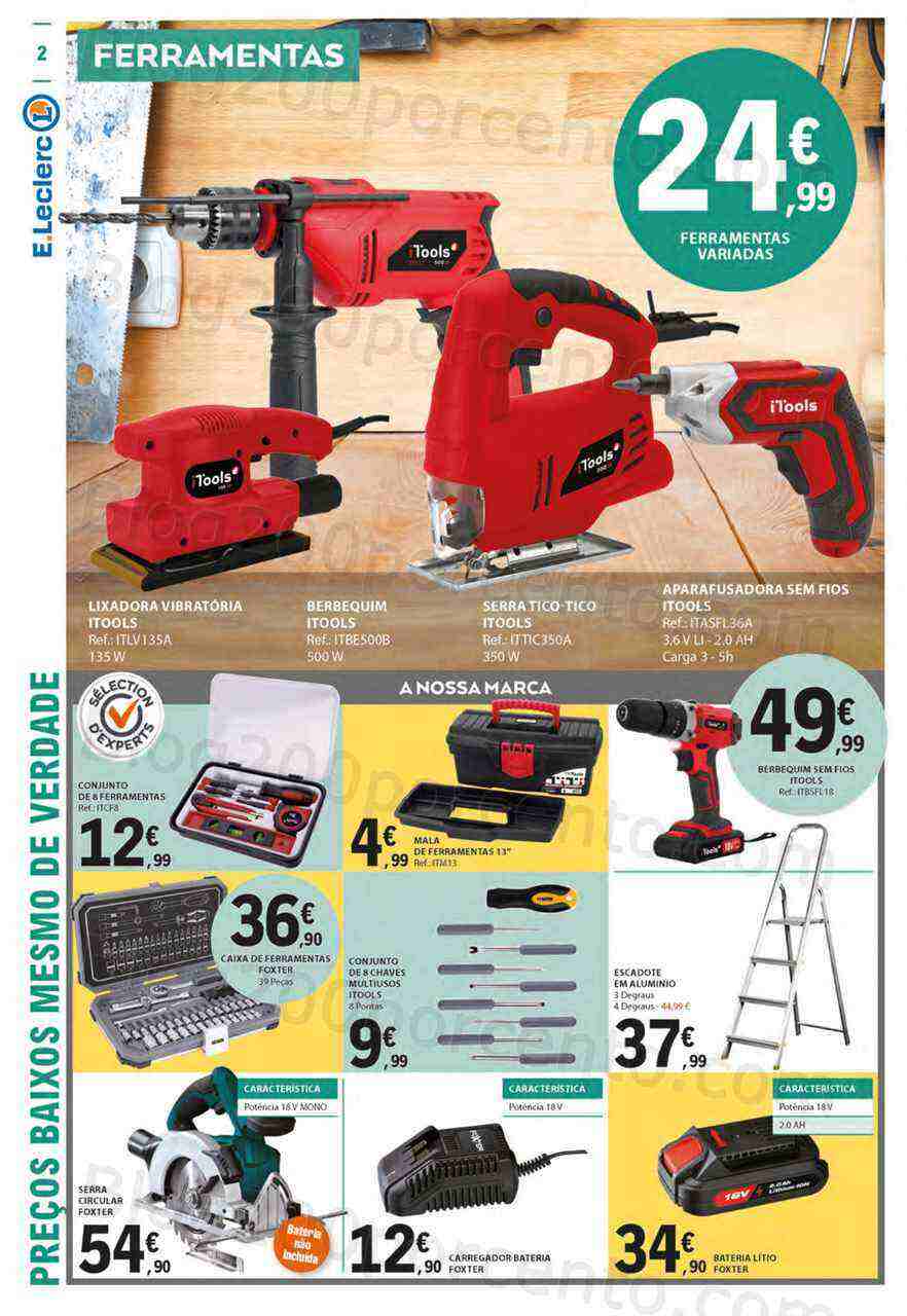 Antevisão Folheto E-LECLERC Bazar Promoções de 27 abril a 10 maio