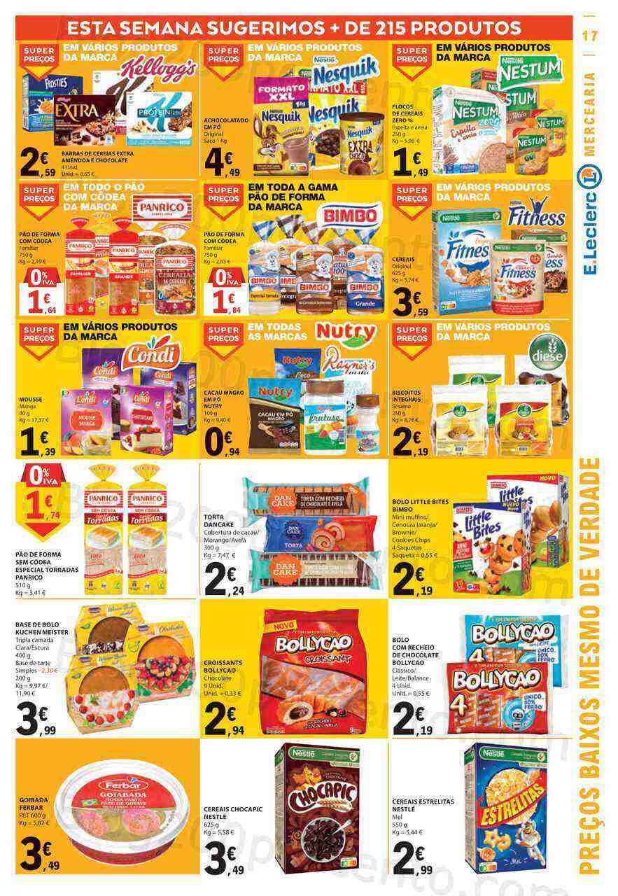Antevisão Folheto E-LECLERC Promoções de 27 abril a 3 maio