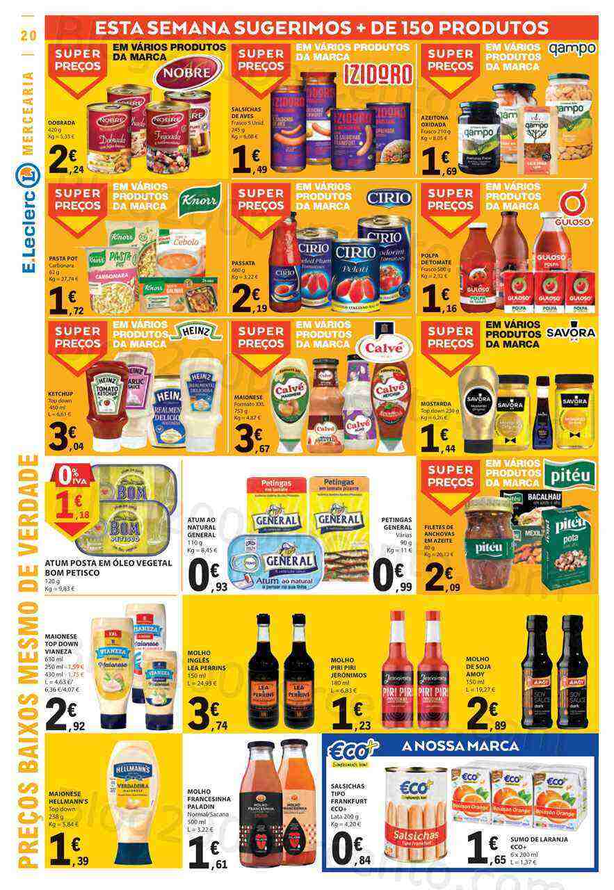 Antevisão Folheto E-LECLERC Promoções de 27 abril a 3 maio