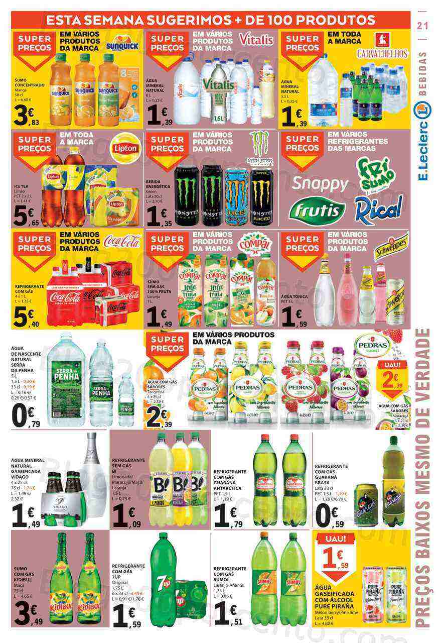 Antevisão Folheto E-LECLERC Promoções de 27 abril a 3 maio