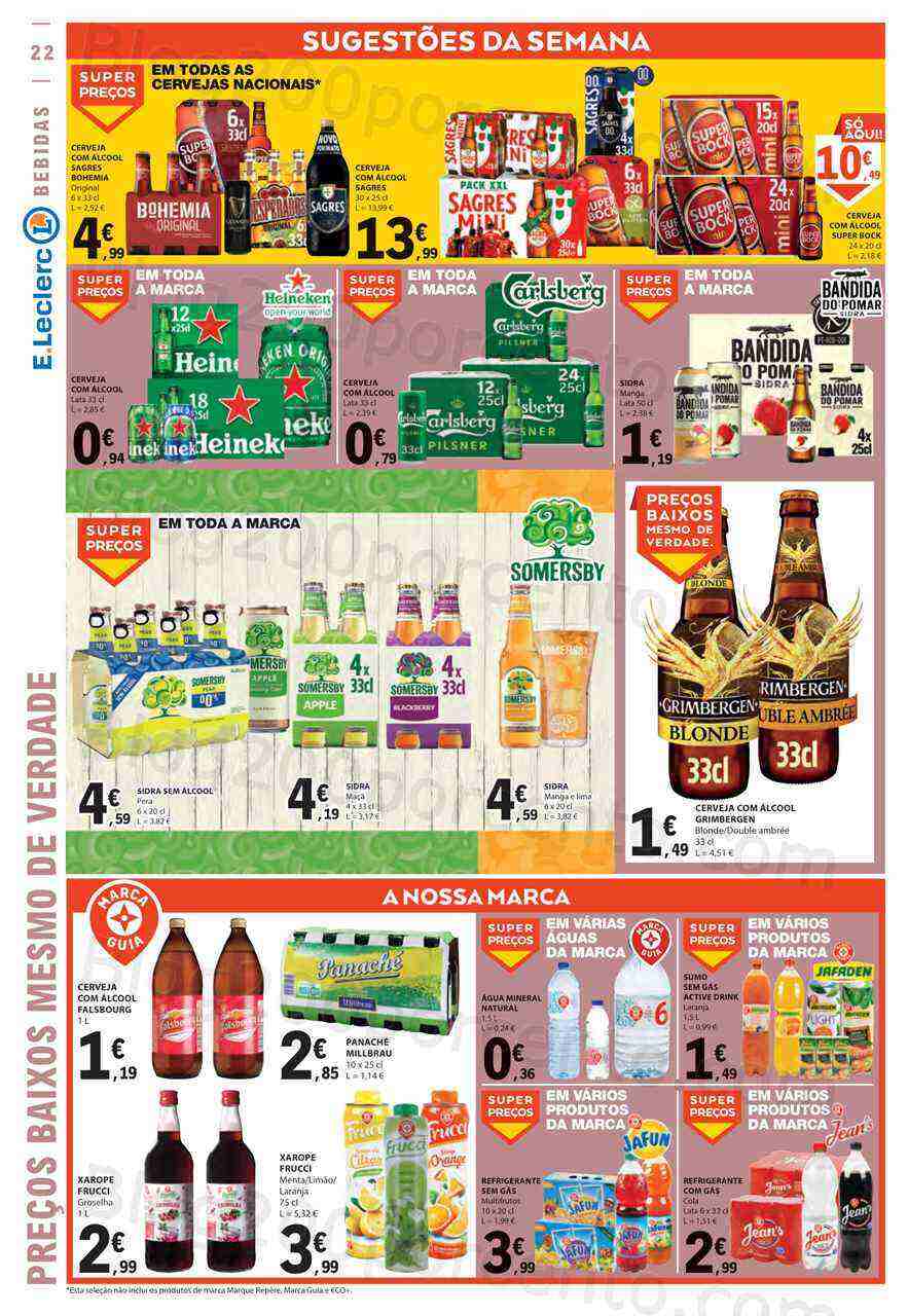 Antevisão Folheto E-LECLERC Promoções de 27 abril a 3 maio