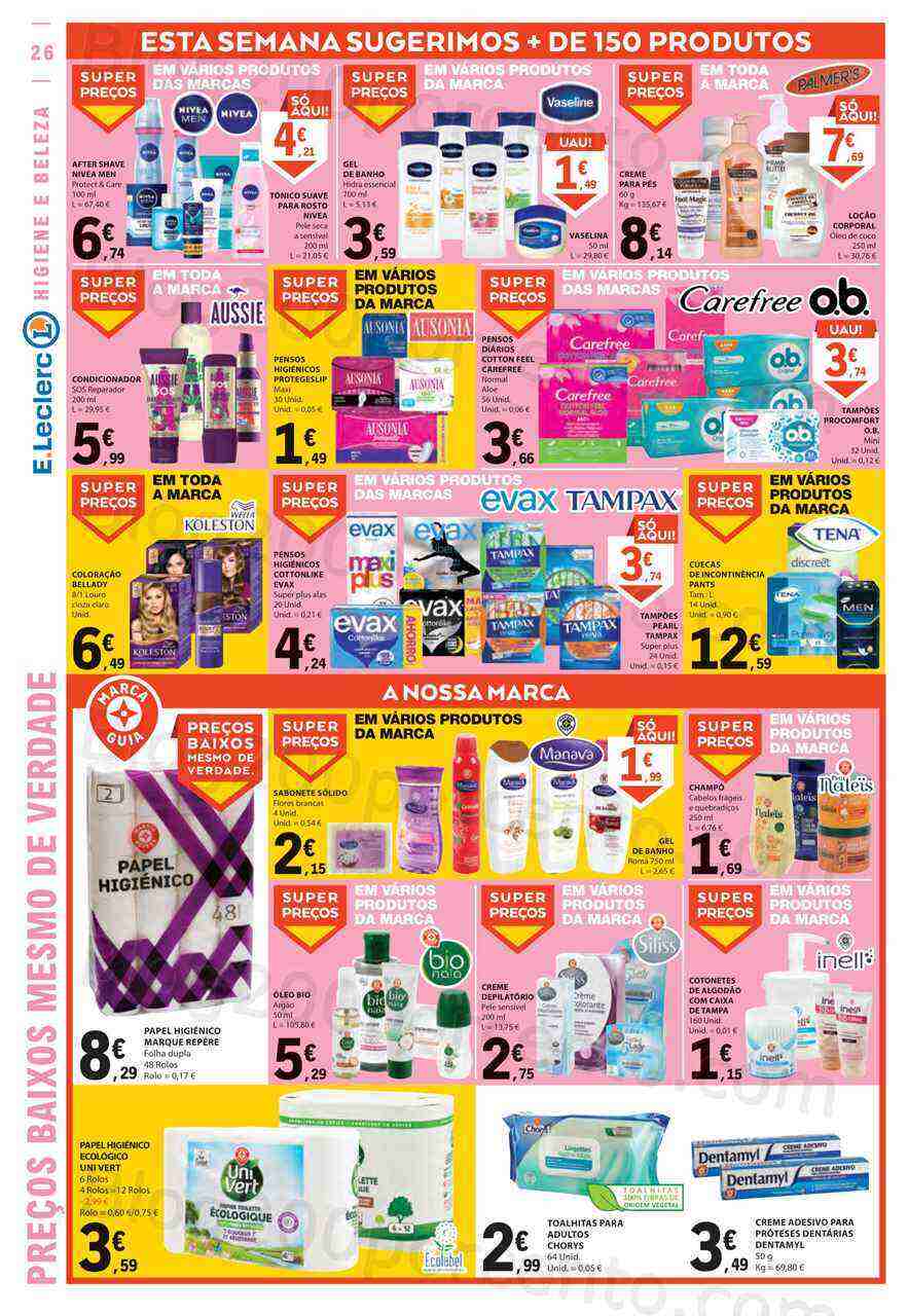 Antevisão Folheto E-LECLERC Promoções de 27 abril a 3 maio