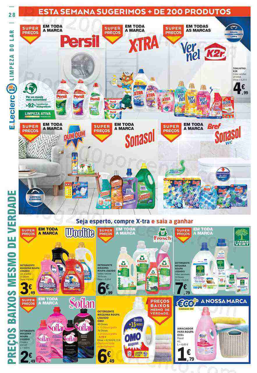 Antevisão Folheto E-LECLERC Promoções de 27 abril a 3 maio