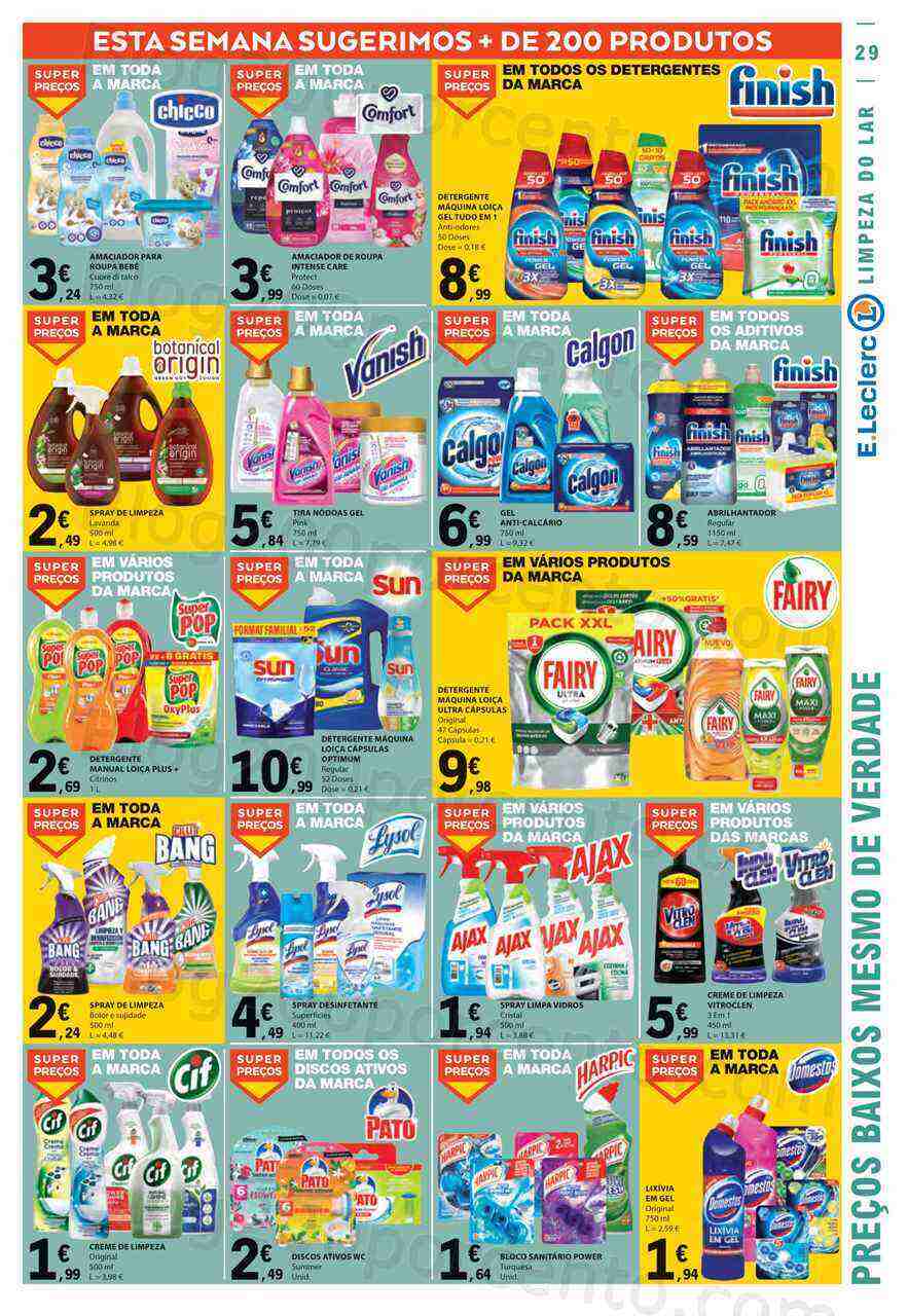 Antevisão Folheto E-LECLERC Promoções de 27 abril a 3 maio