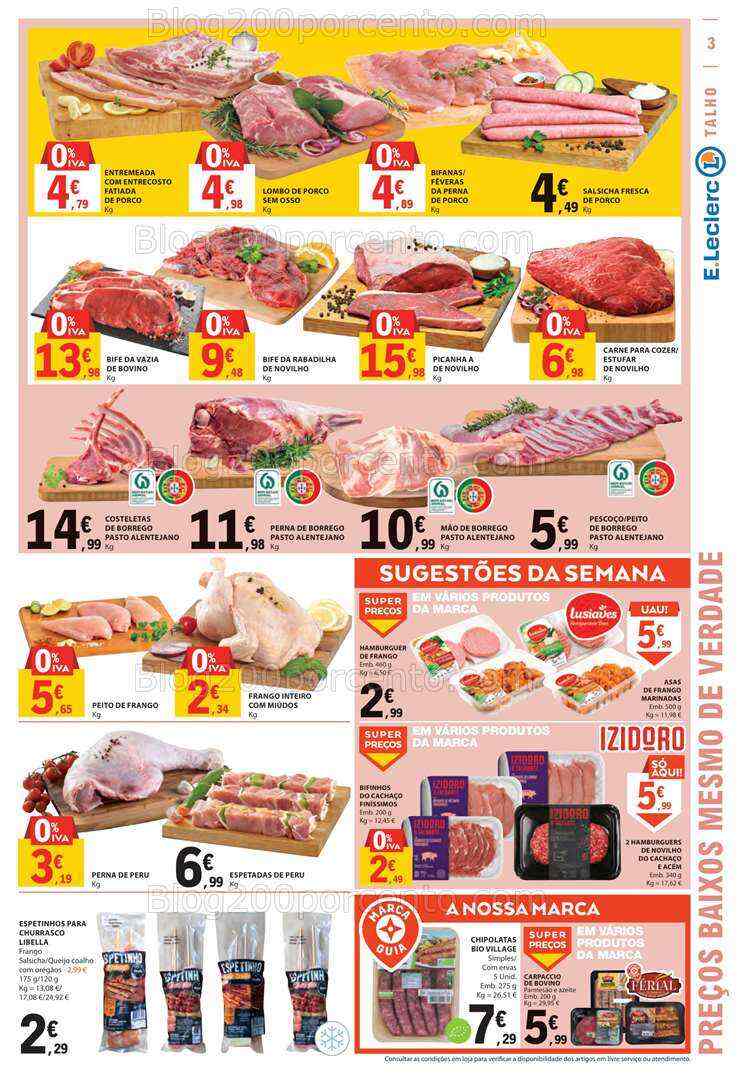 Antevisão Folheto E-LECLERC Promoções de 27 julho a 2 agosto