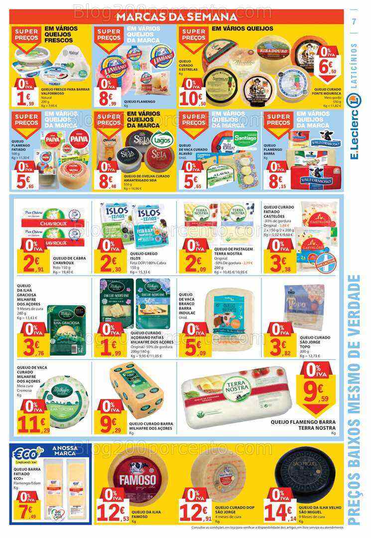 Antevisão Folheto E-LECLERC Promoções de 27 julho a 2 agosto