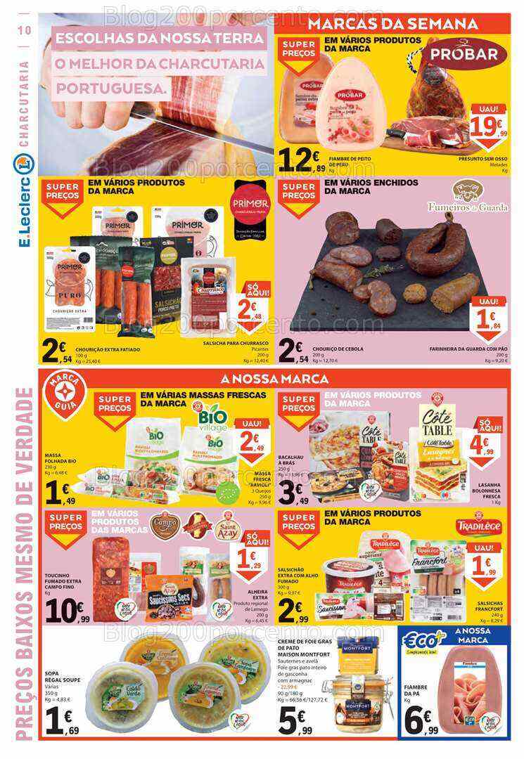Antevisão Folheto E-LECLERC Promoções de 27 julho a 2 agosto