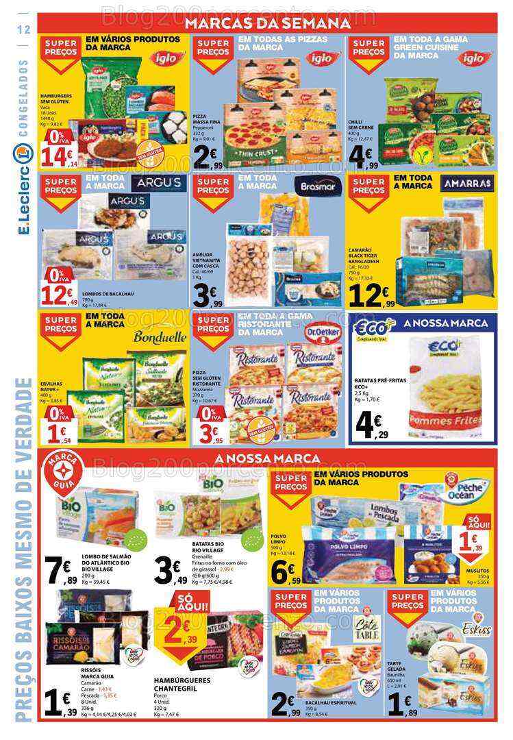 Antevisão Folheto E-LECLERC Promoções de 6 a 12 julho