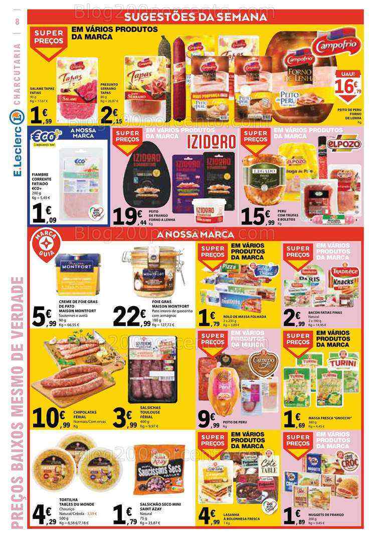 Antevisão Folheto E-LECLERC Promoções de 6 a 12 julho