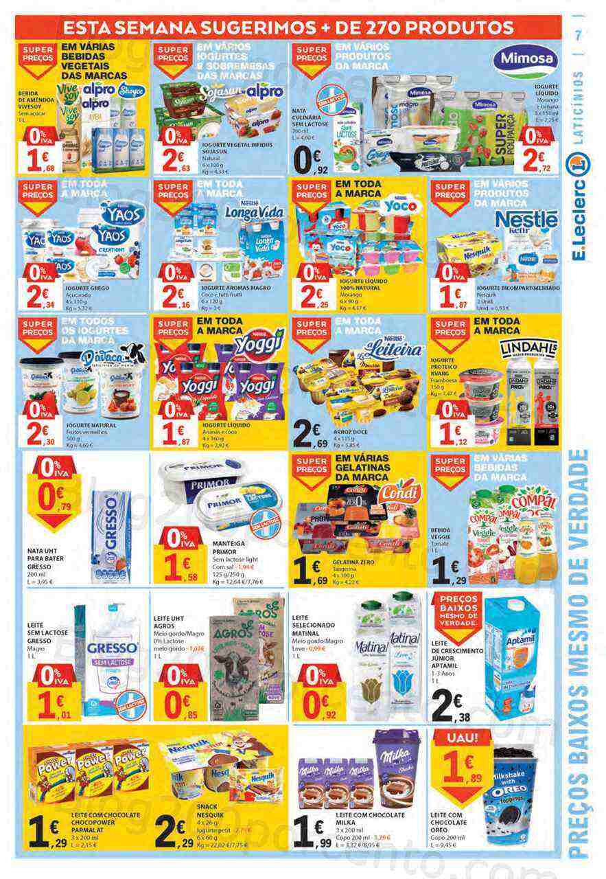 Antevisão Folheto E-LECLERC Promoções de 25 a 31 maio