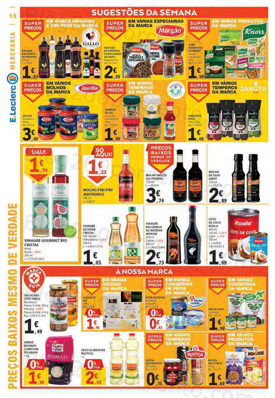 Antevisão Folheto E-LECLERC Promoções de 25 a 31 maio