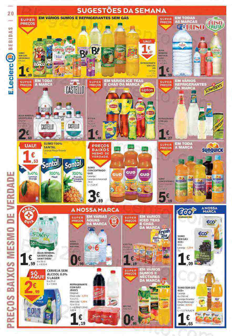 Antevisão Folheto E-LECLERC Promoções de 25 a 31 maio