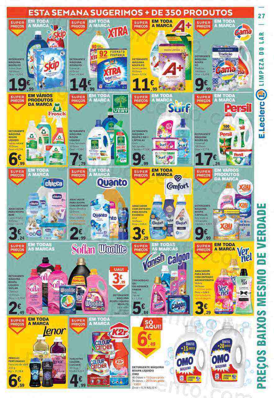 Antevisão Folheto E-LECLERC Promoções de 25 a 31 maio
