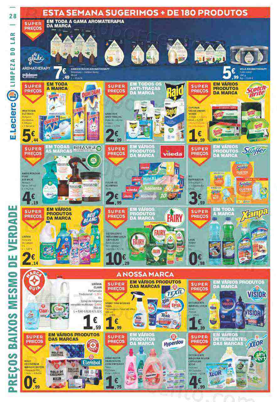 Antevisão Folheto E-LECLERC Promoções de 25 a 31 maio
