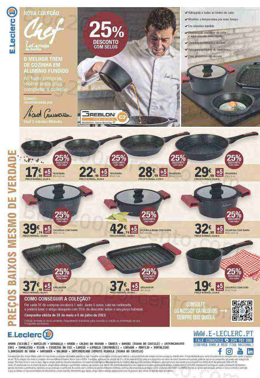 Antevisão Folheto E-LECLERC Promoções de 25 a 31 maio