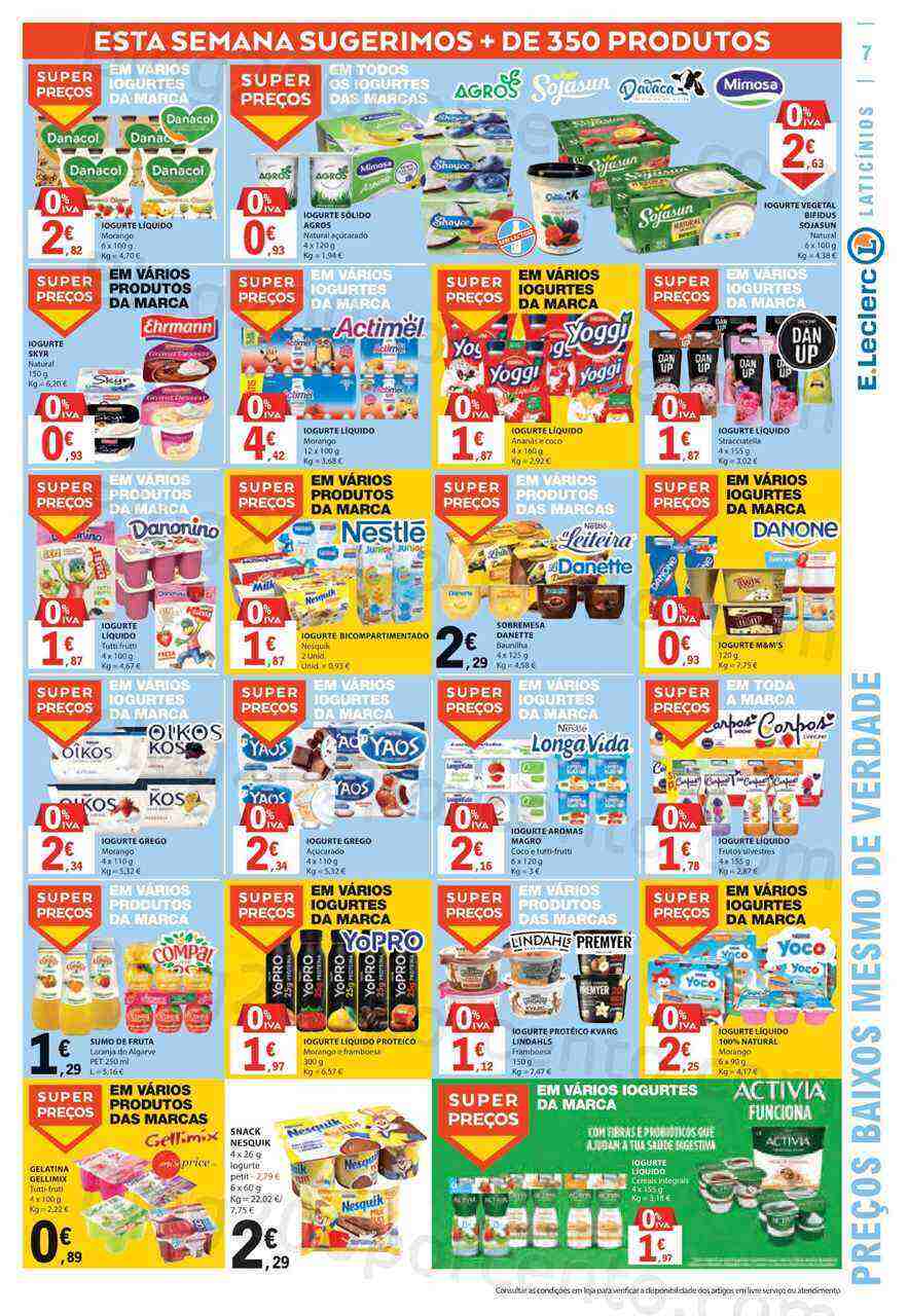 Antevisão Folheto E-LECLERC Promoções de 20 a 26 abril