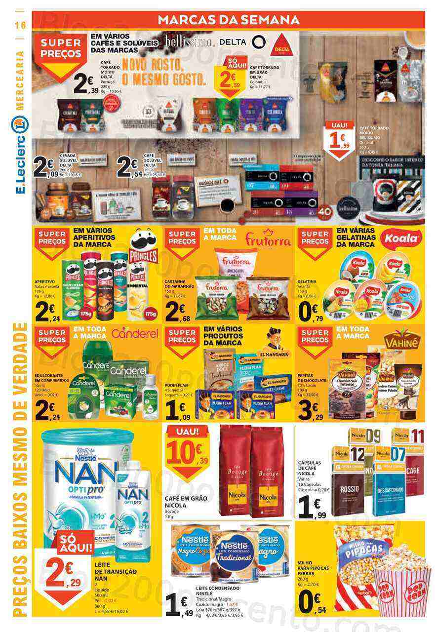 Antevisão Folheto E-LECLERC Promoções de 20 a 26 abril