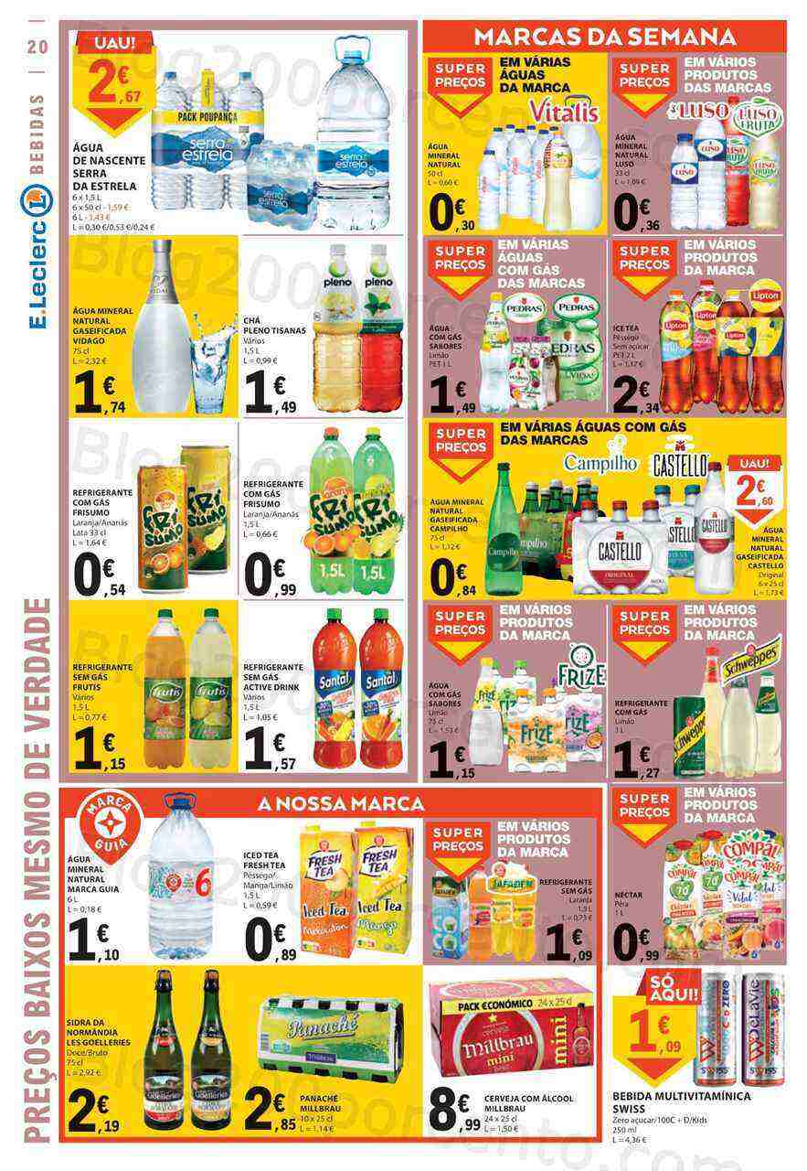 Antevisão Folheto E-LECLERC Promoções de 20 a 26 abril