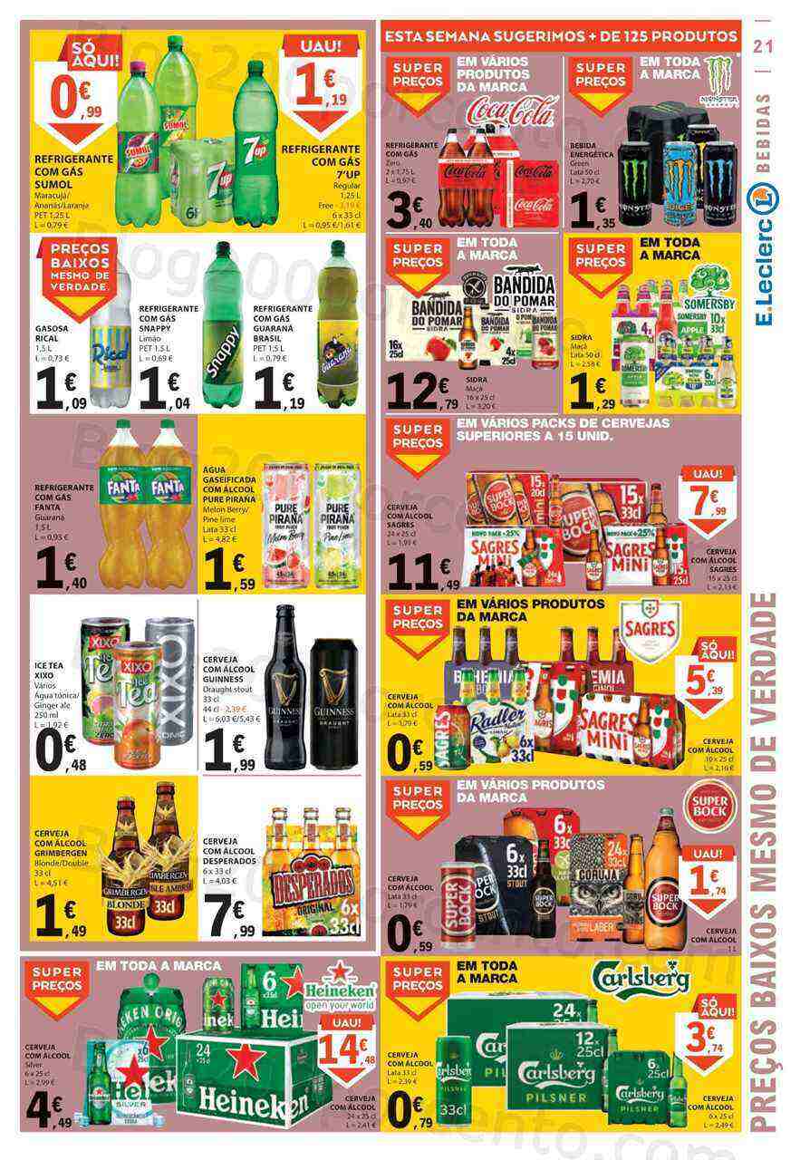 Antevisão Folheto E-LECLERC Promoções de 20 a 26 abril
