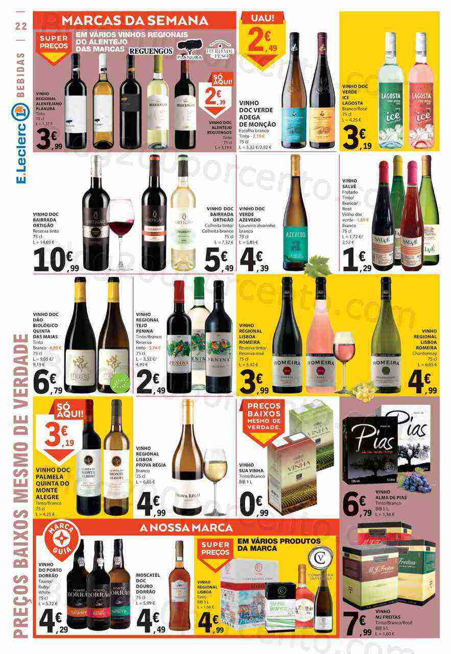 Antevisão Folheto E-LECLERC Promoções de 20 a 26 abril