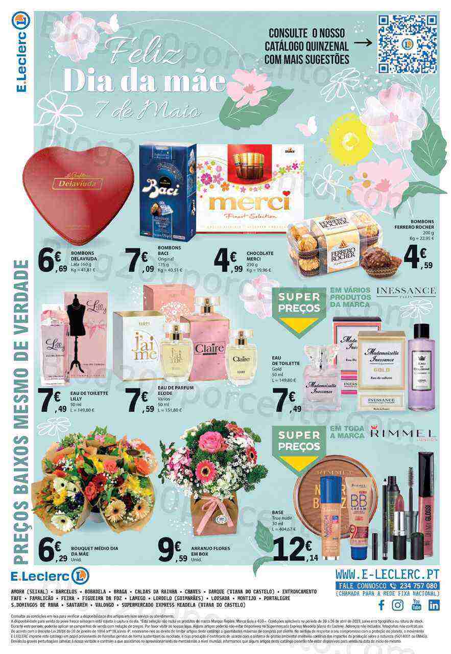 Antevisão Folheto E-LECLERC Promoções de 20 a 26 abril