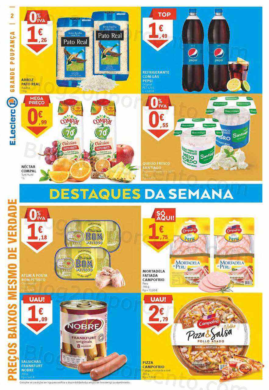 Antevisão Folheto E-LECLERC Promoções de 1 a 7 junho