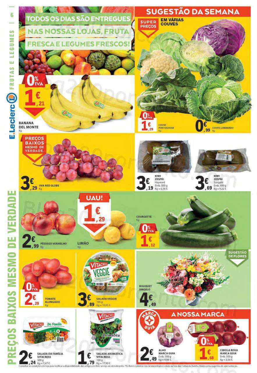 Antevisão Folheto E-LECLERC Promoções de 1 a 7 junho