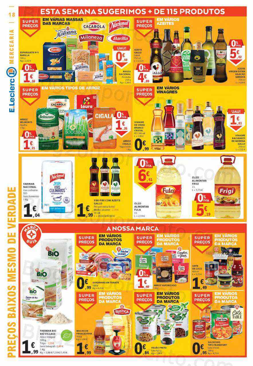 Antevisão Folheto E-LECLERC Promoções de 1 a 7 junho