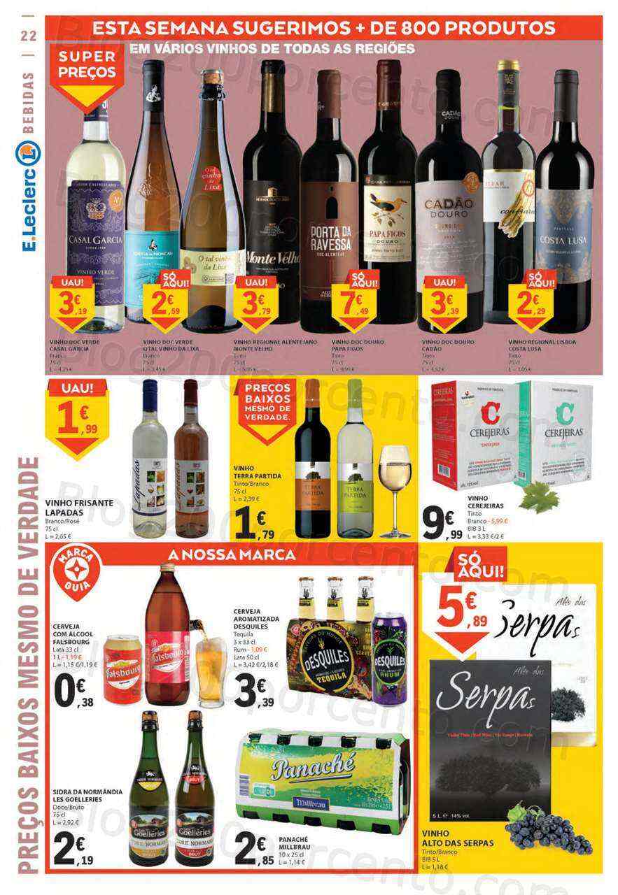 Antevisão Folheto E-LECLERC Promoções de 1 a 7 junho