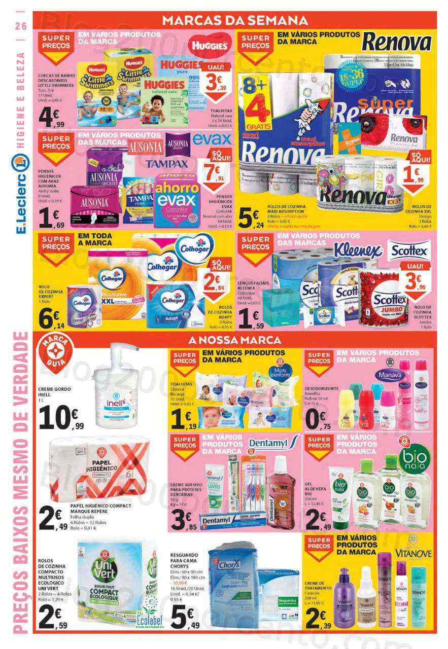 Antevisão Folheto E-LECLERC Promoções de 1 a 7 junho