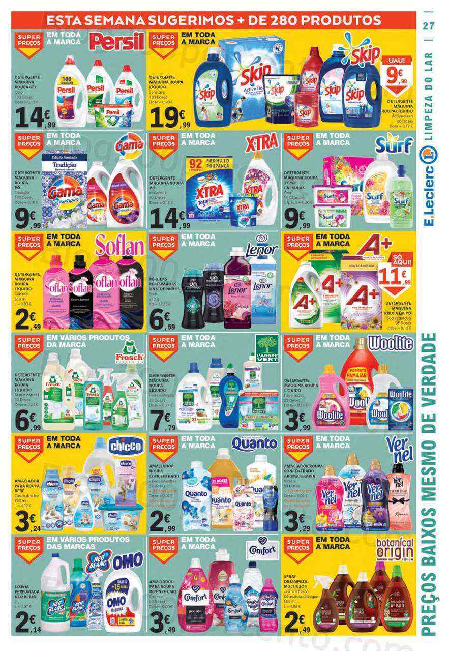 Antevisão Folheto E-LECLERC Promoções de 1 a 7 junho