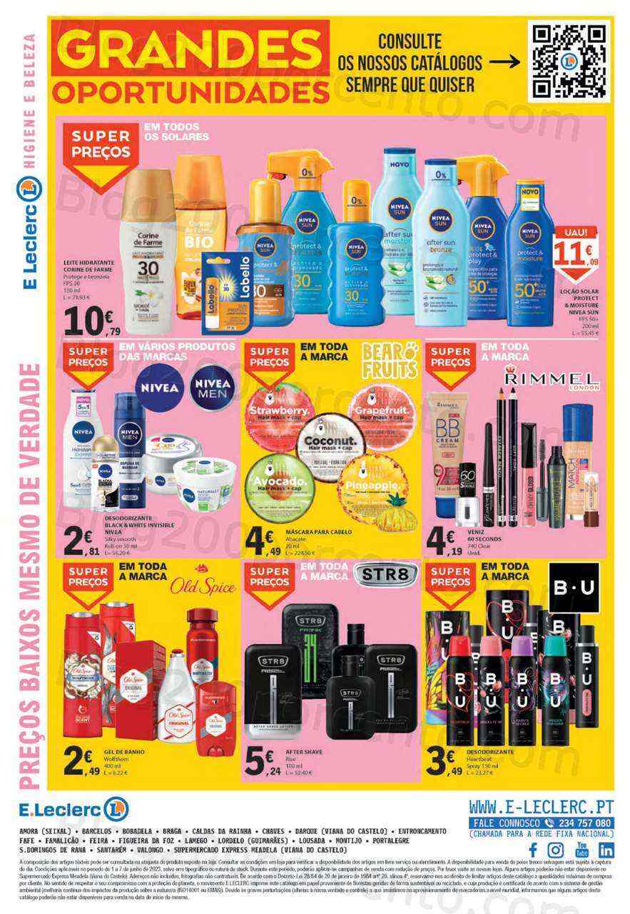 Antevisão Folheto E-LECLERC Promoções de 1 a 7 junho