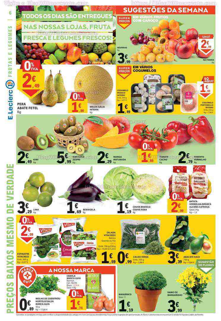 Antevisão Folheto E-LECLERC Promoções de 8 a 14 junho