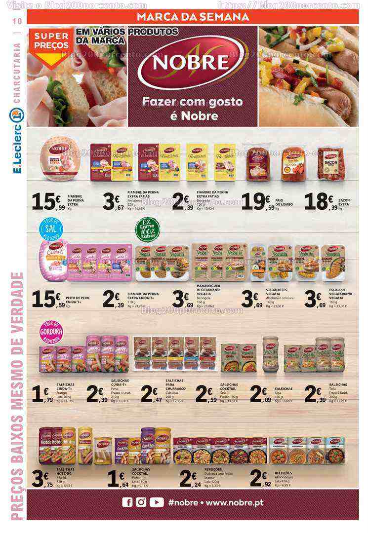 Antevisão Folheto E-LECLERC Promoções de 8 a 14 junho