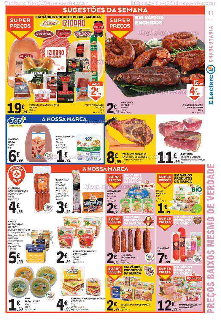 Antevisão Folheto E-LECLERC Promoções de 8 a 14 junho