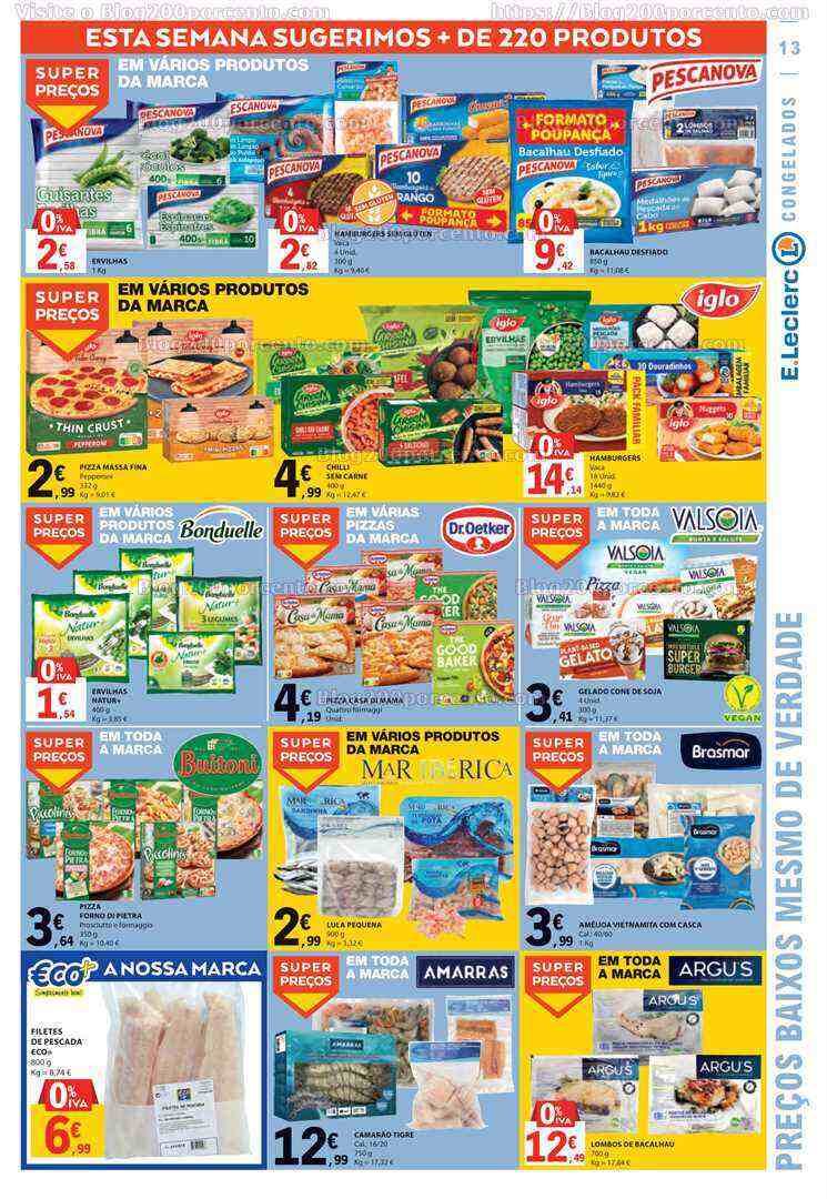 Antevisão Folheto E-LECLERC Promoções de 8 a 14 junho