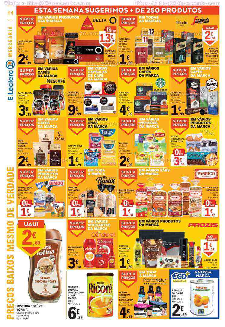 Antevisão Folheto E-LECLERC Promoções de 8 a 14 junho