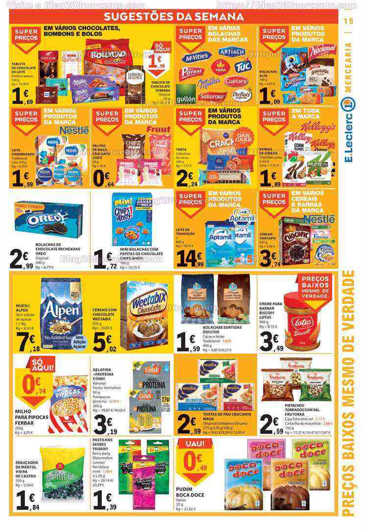 Antevisão Folheto E-LECLERC Promoções de 8 a 14 junho