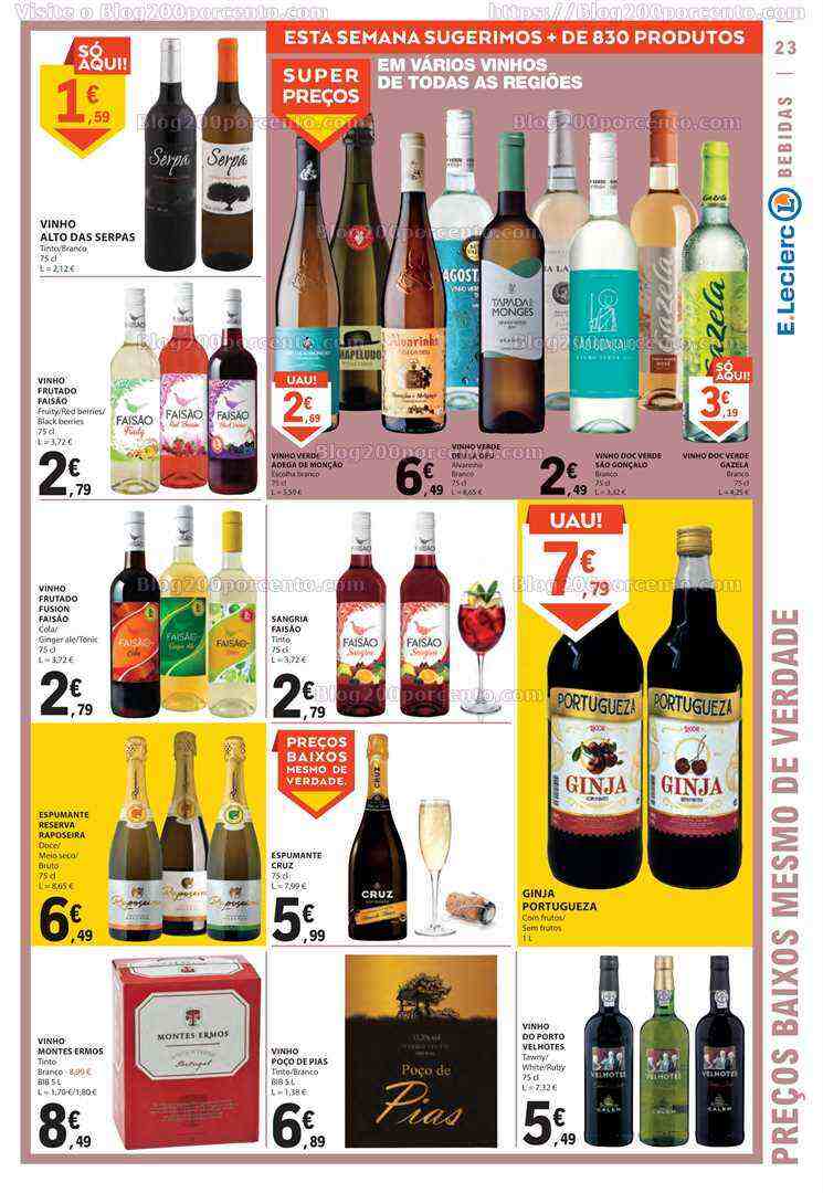 Antevisão Folheto E-LECLERC Promoções de 8 a 14 junho