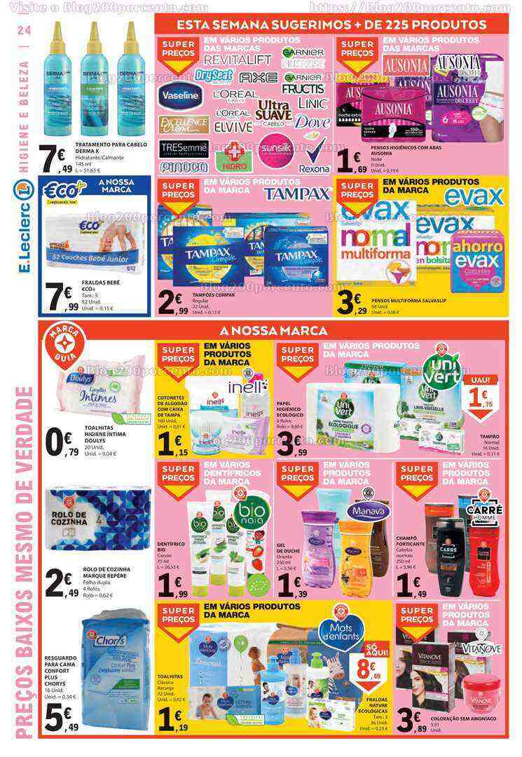 Antevisão Folheto E-LECLERC Promoções de 8 a 14 junho