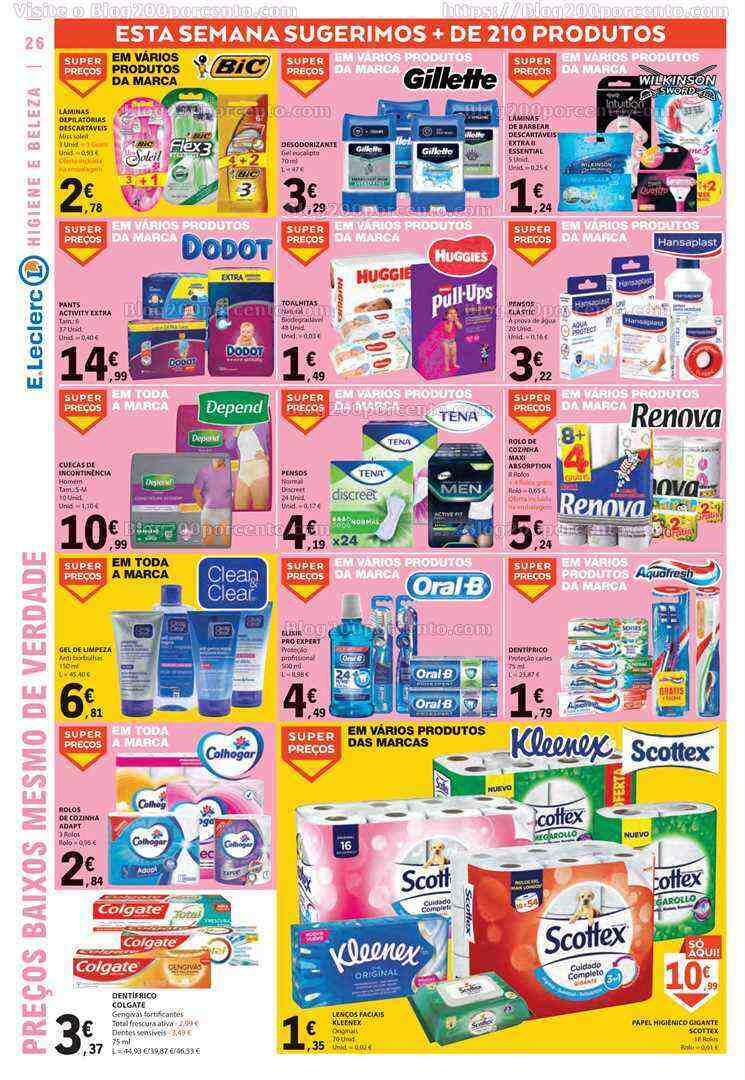 Antevisão Folheto E-LECLERC Promoções de 8 a 14 junho