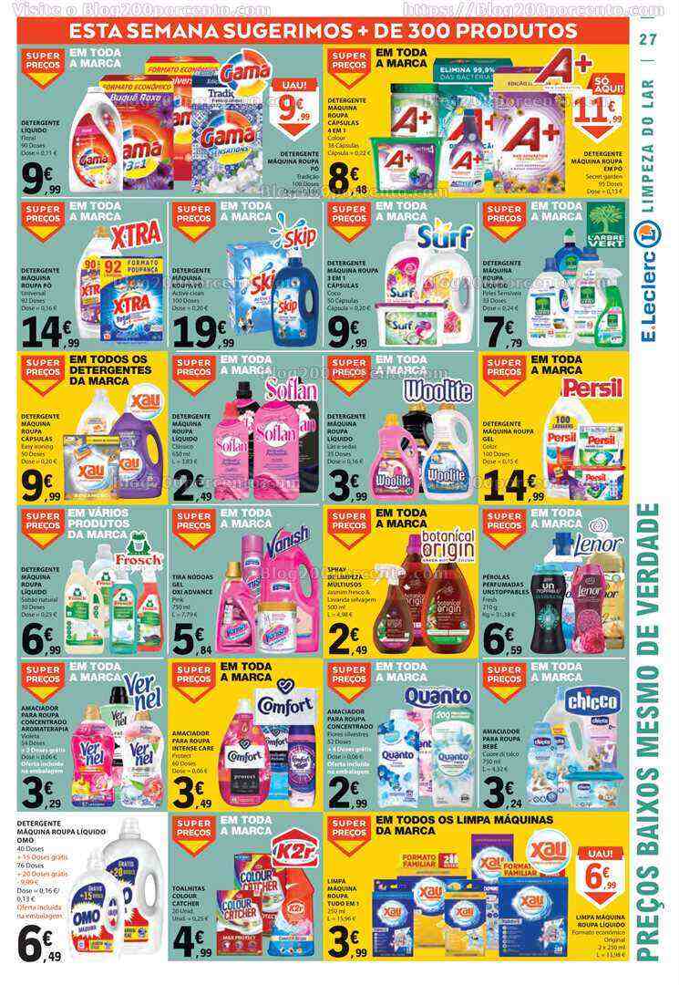 Antevisão Folheto E-LECLERC Promoções de 8 a 14 junho