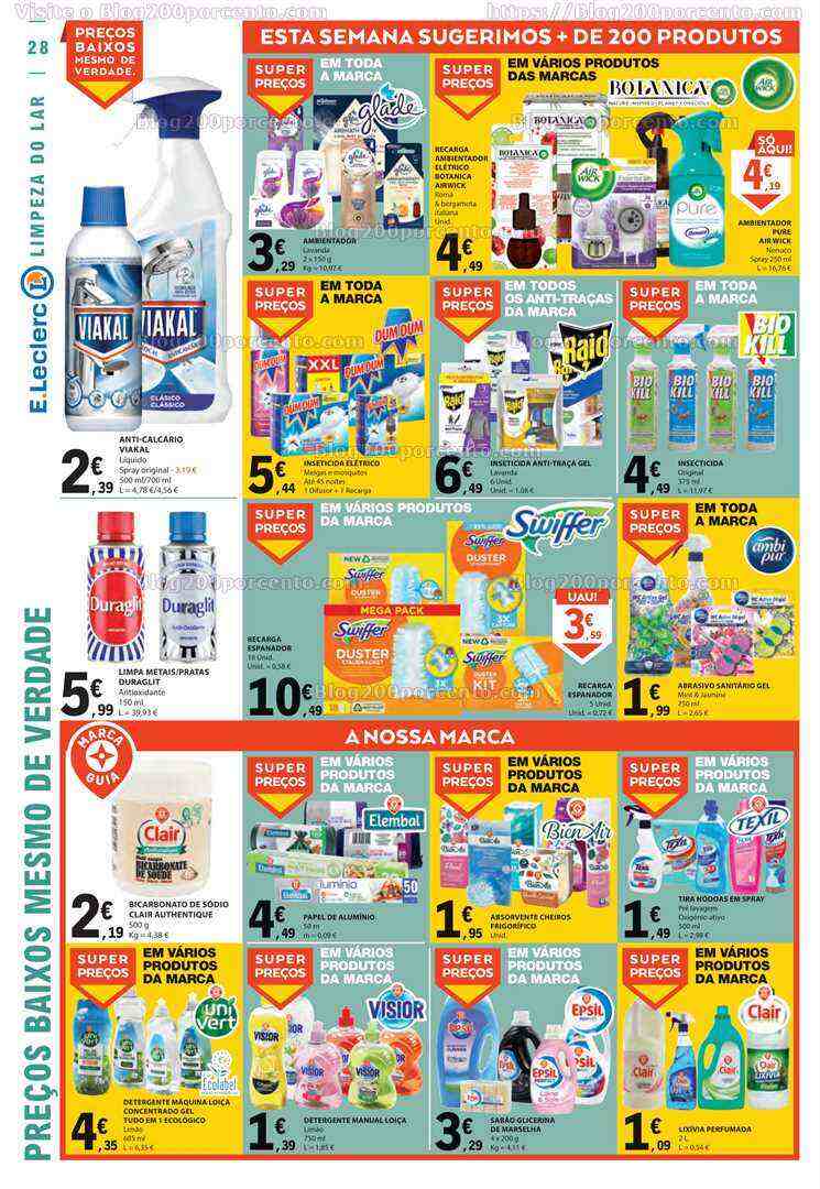 Antevisão Folheto E-LECLERC Promoções de 8 a 14 junho