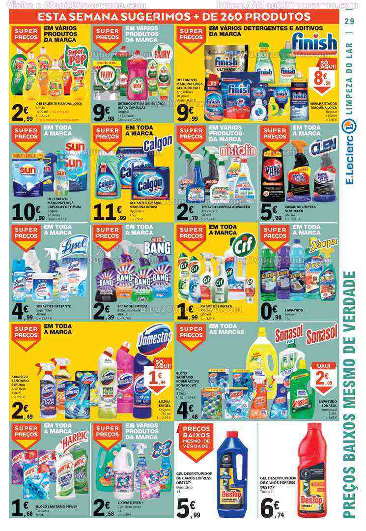 Antevisão Folheto E-LECLERC Promoções de 8 a 14 junho