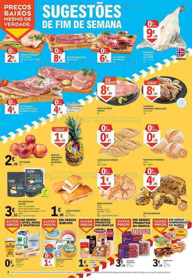 Antevisão Folheto E-LECLERC Promoções Fim de Semana - 23 a 25 junho